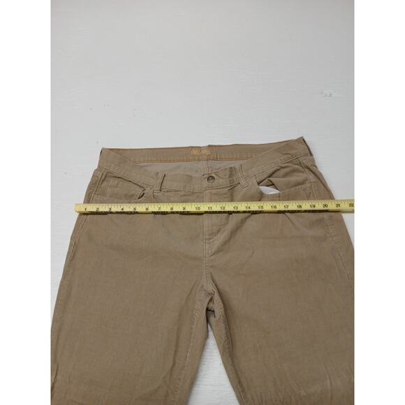 Old Navy Beige 16 Regular Corduroy Khaki Comfor Foit Dress Casual Boot Cut Jeans - Picture 5 of 11